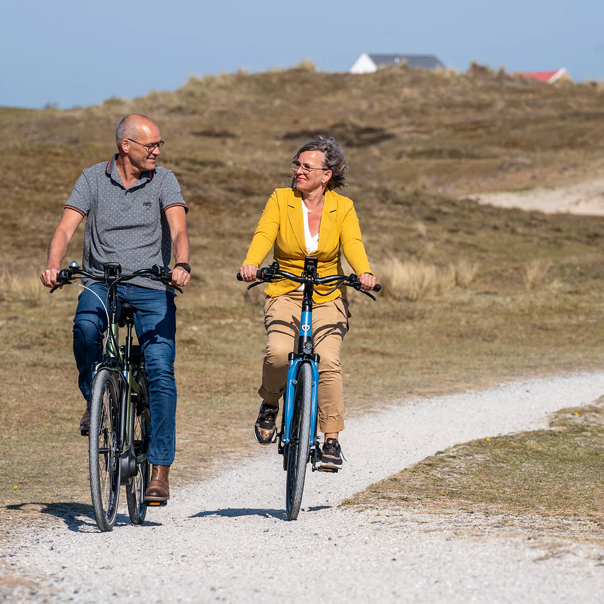 Fietsen maakt gelukkig